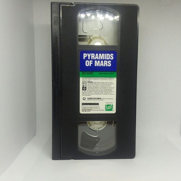 Doctor Who lot- Pyramids of Mars and The Robots of Death VHS 1998 Tested Works - Picture 5 of 6